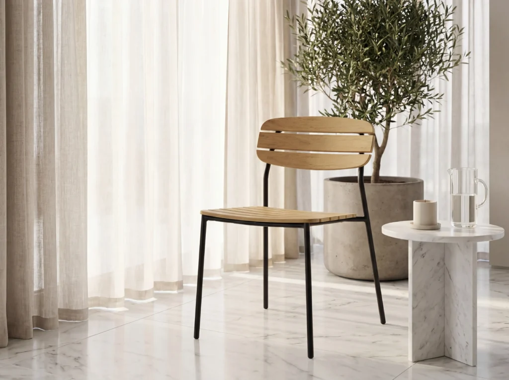 chaises de salle à manger d'extérieur en gros