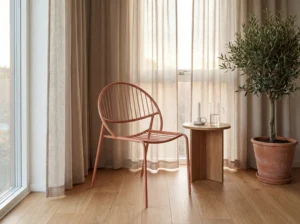 Chaises de salle à manger de patio en maille