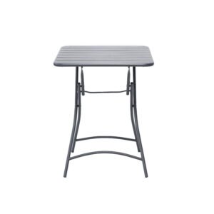 Table pliante en métal