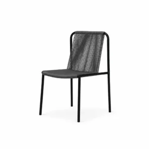 Chaise minimaliste en corde d’oléfine – Martin (MC15956)