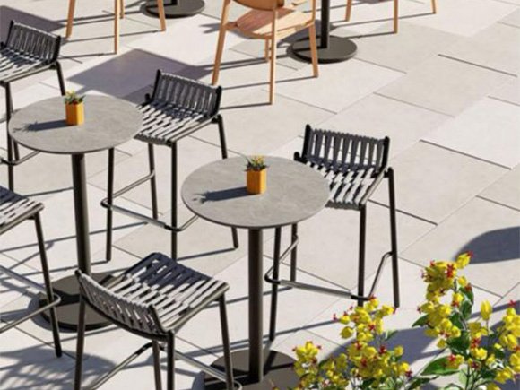 Outdoor bar table collection