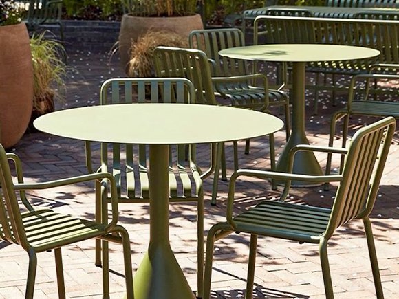 Chaise de salle à manger d'extérieur pour un jardin ou une cour