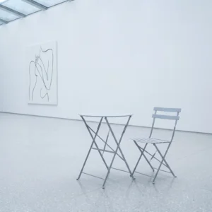 Table ronde pliante