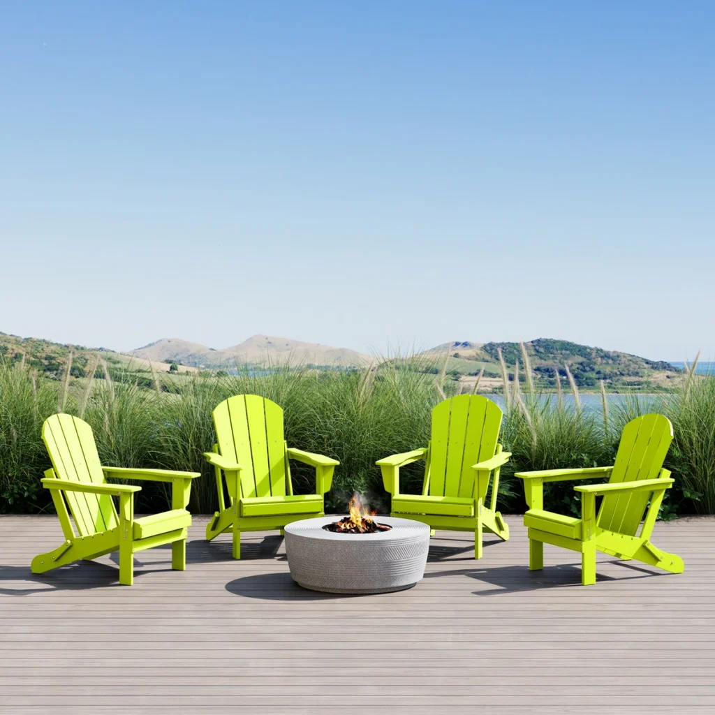 Elland+HDPE+Plegable+Adirondack+Silla-146170450