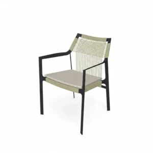 Arlo Rope Woven Outdoor Dining Armchair