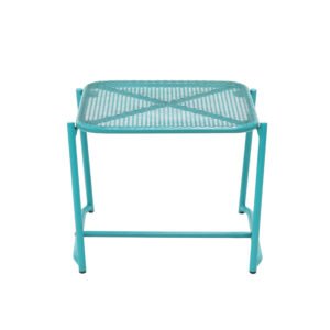 AeroMesh Square Outdoor Metal Side Table