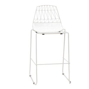 Tabouret de bar d'extérieur en métal GeoLine