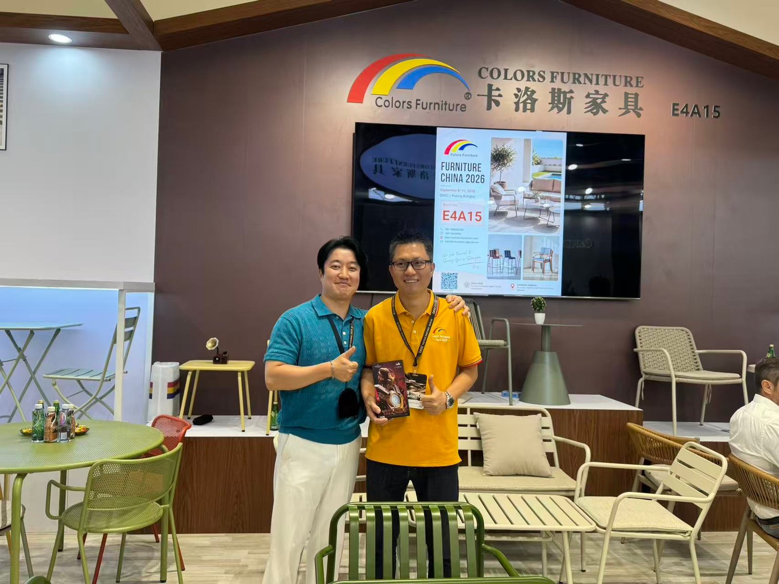 metal outdoor furniture factory in foshan